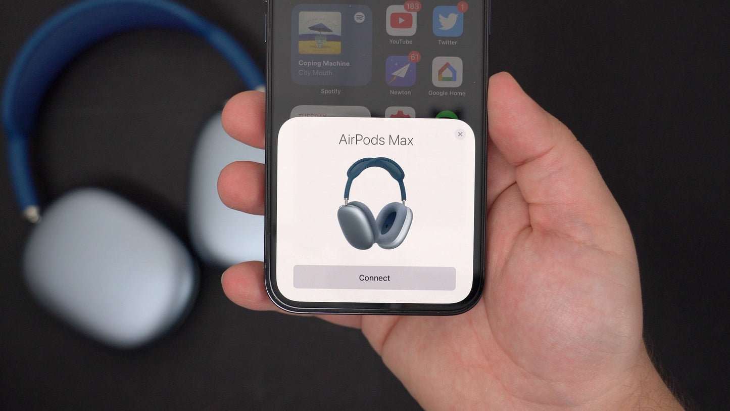 Apple Airpods Max Generation 2 | Magnetic Cushions| With Logo, Pop Up & Free Leather Case