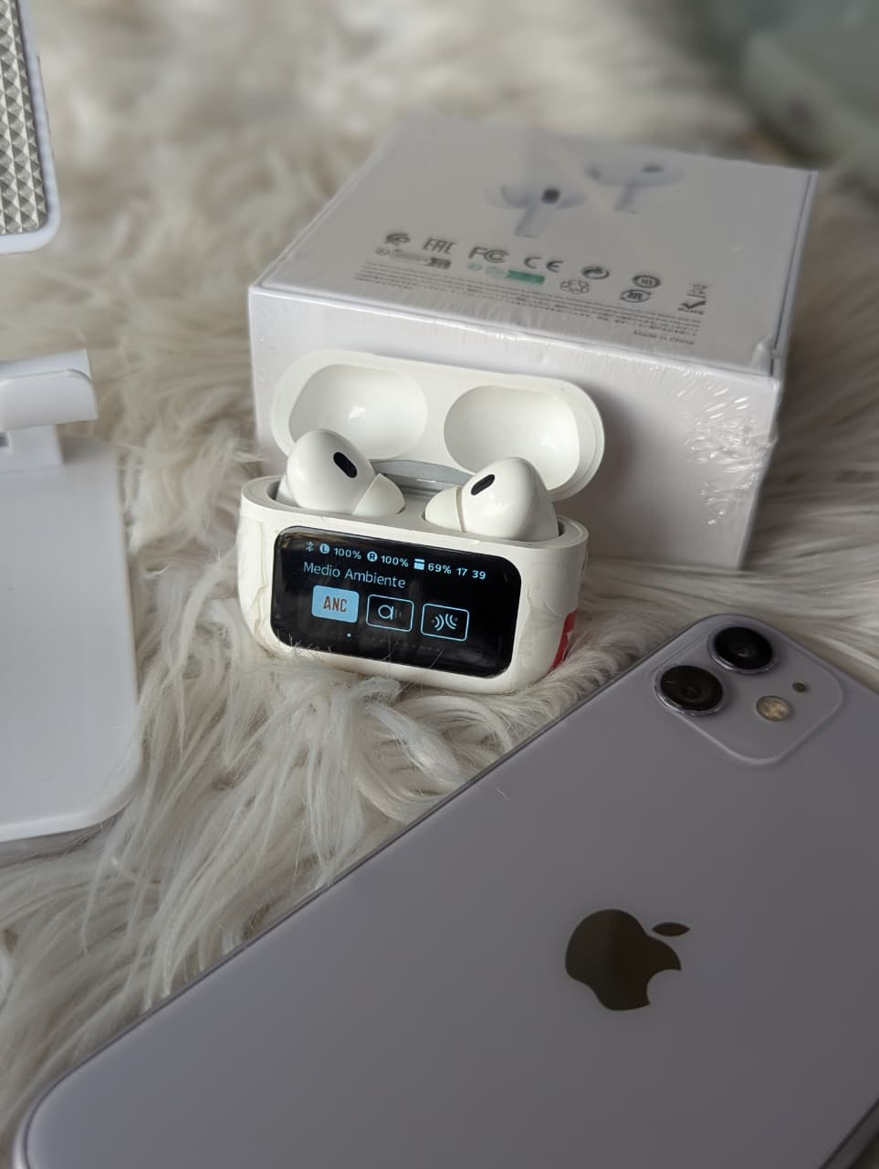 A9 Pro AirPods (Touch Screen, Titanium build)
