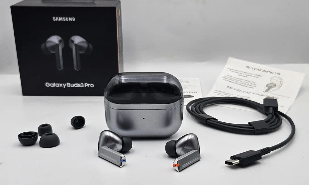 SAMSUNG GALAXY BUDS3 PRO  WIRELESS CHARGING EARBUDS  (Compatible with Android , IOS & Windows)