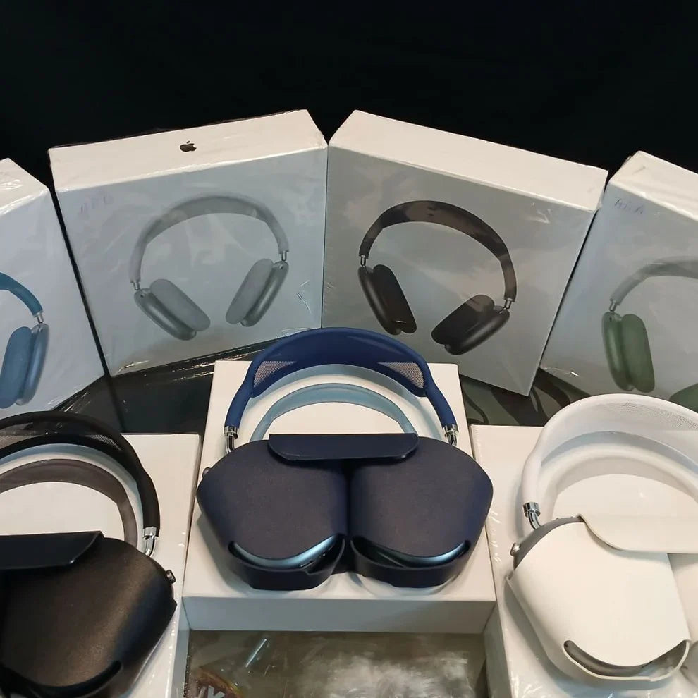 Apple Airpods Max  Generation 2 | Magnetic Cushions| With Logo, Pop Up & Free Leather Case