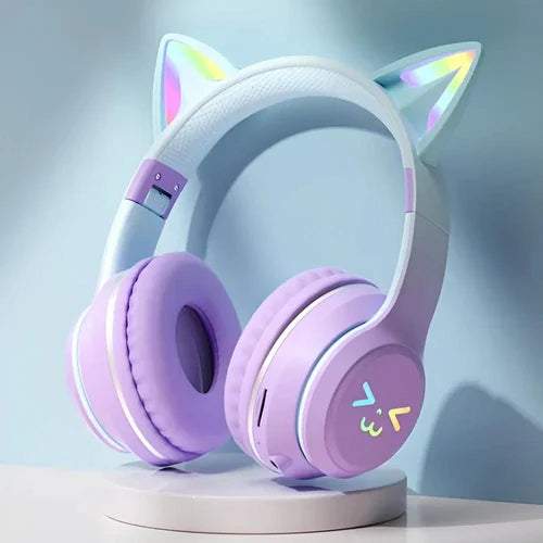 Cat Kids' Bluetooth Headphones